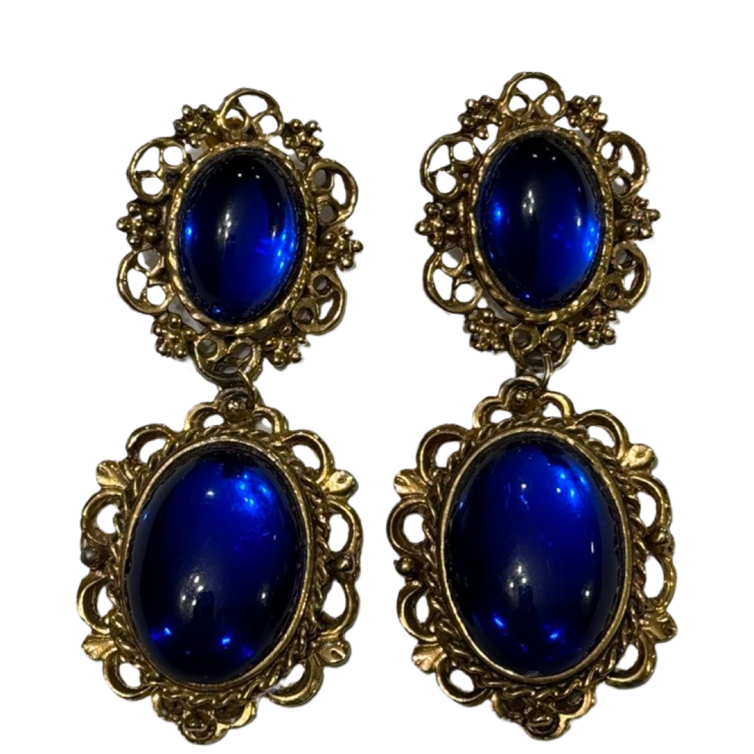 VINTAGE 60'S PENDANT EARRINGS