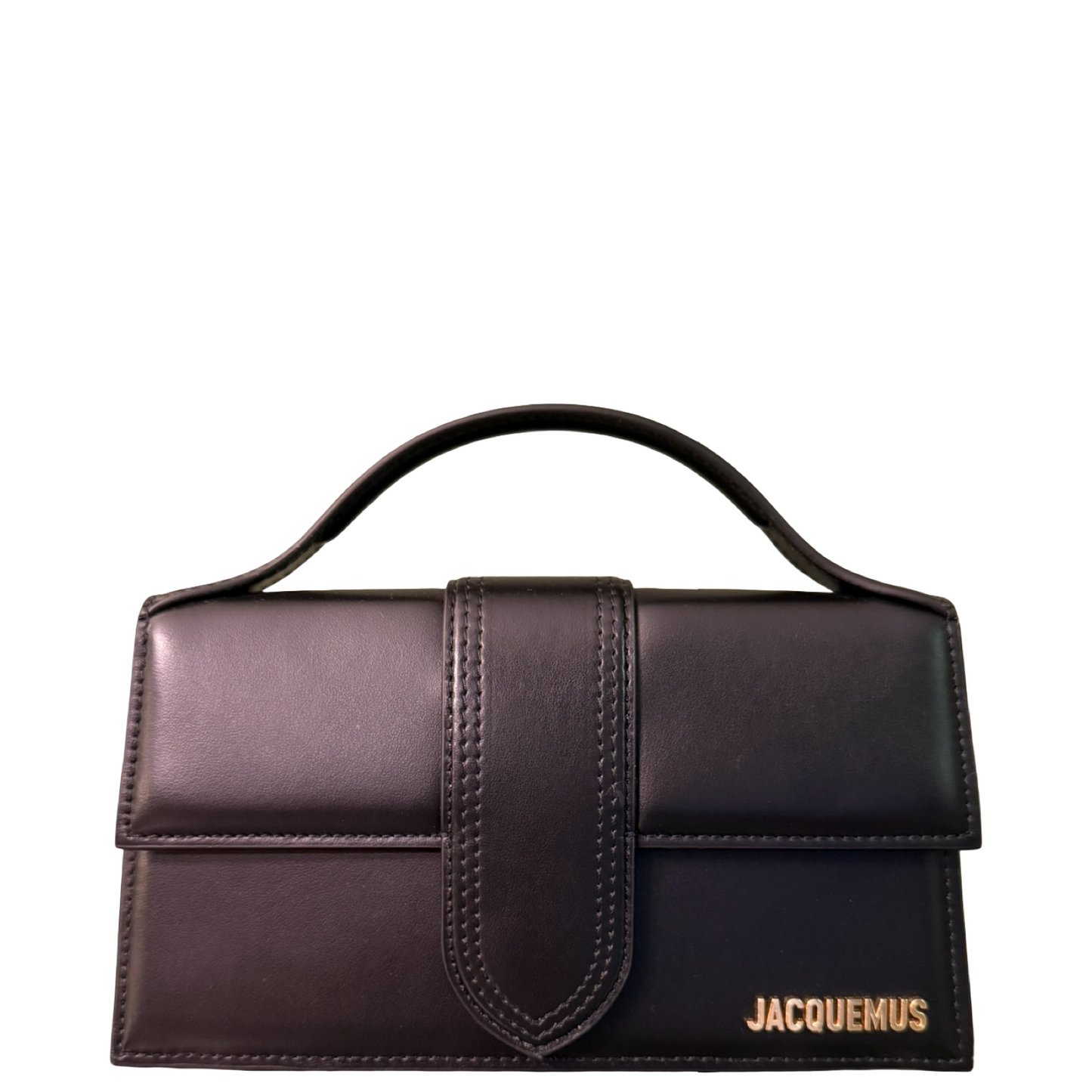 JAQUEMUS BLACK LE GRAND BAMBINO CROSSBODY BAG