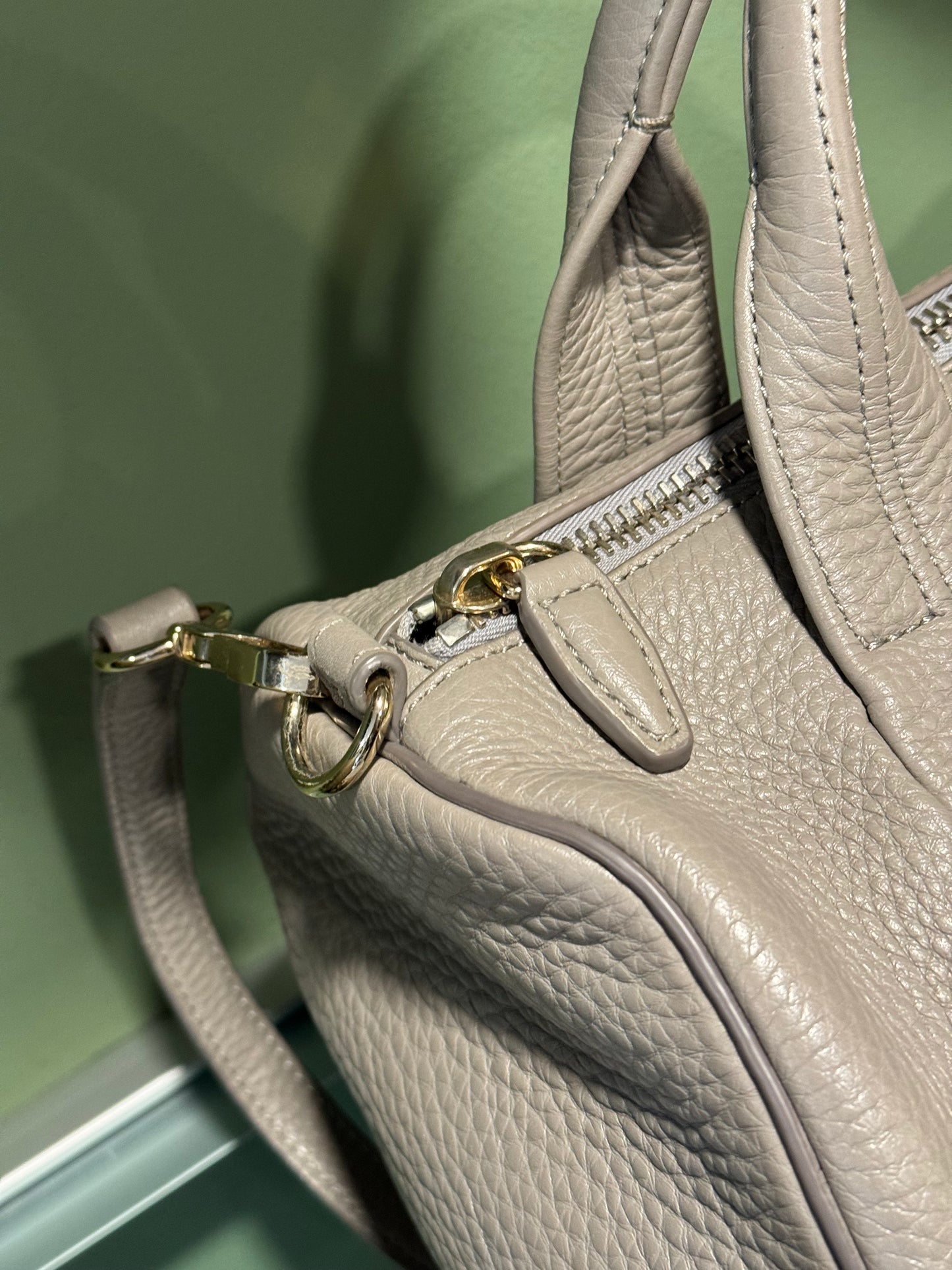 ALEXANDER WANG GRAY ROCCO DUFFLE BAG