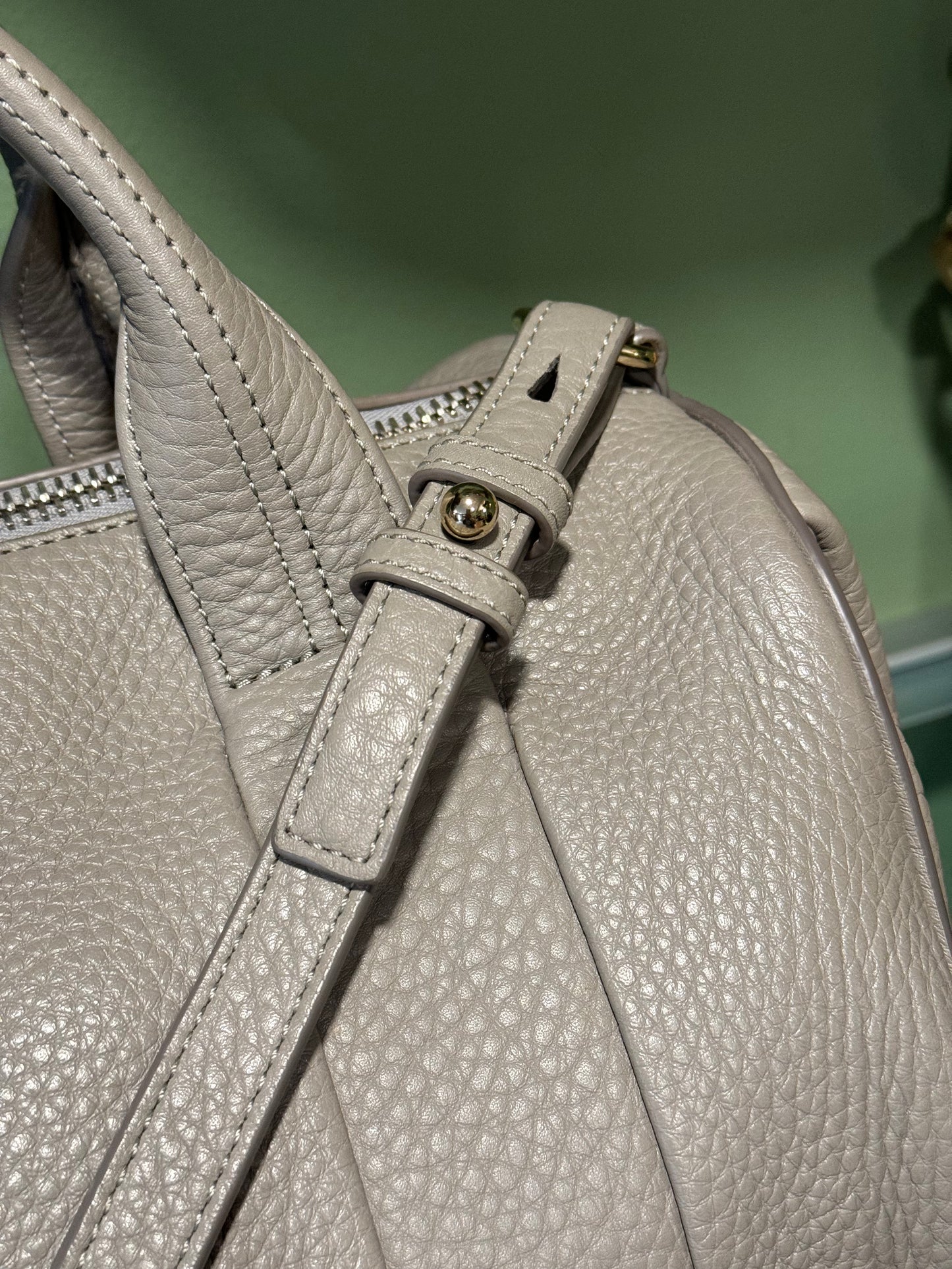 ALEXANDER WANG GRAY ROCCO DUFFLE BAG