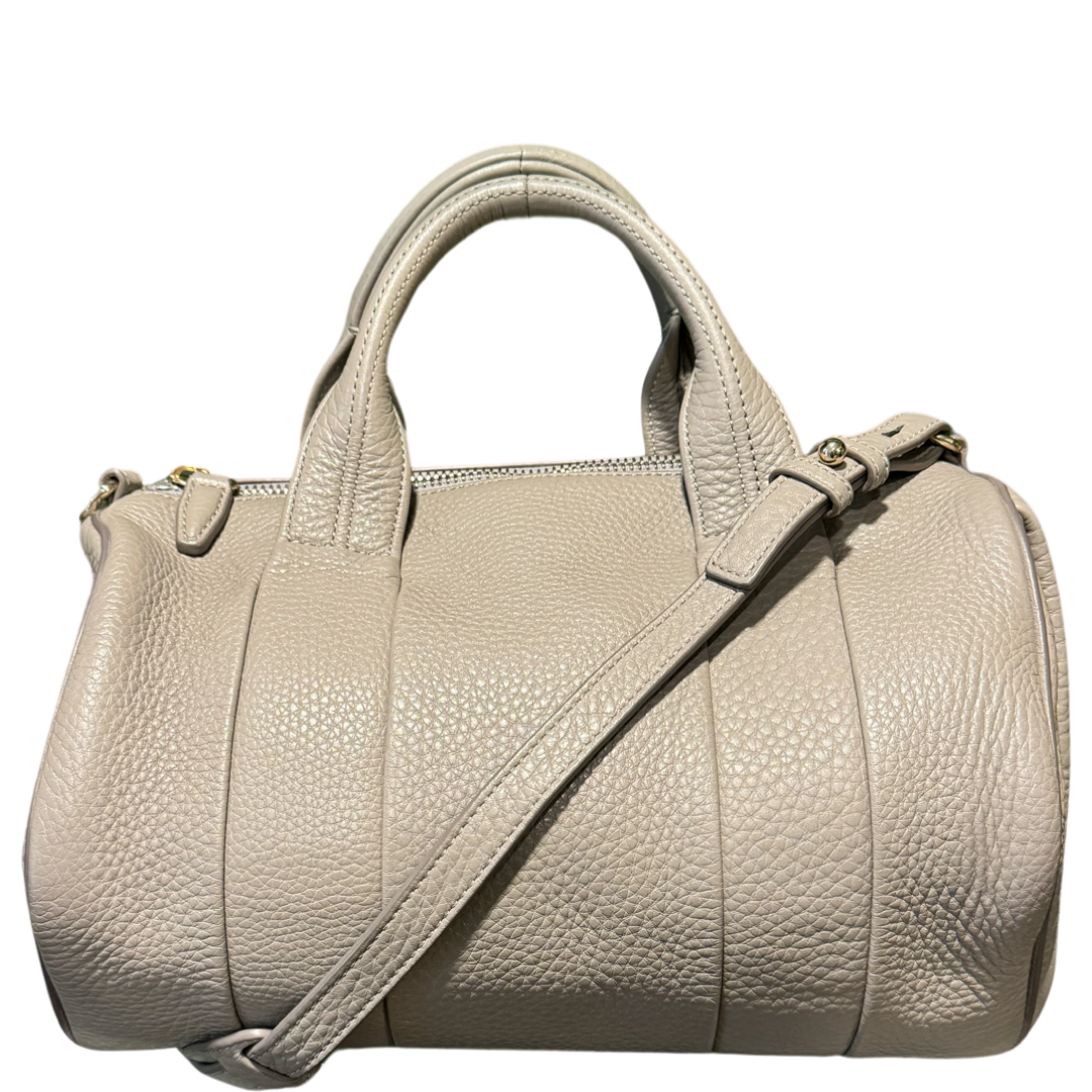ALEXANDER WANG GRAY ROCCO DUFFLE BAG