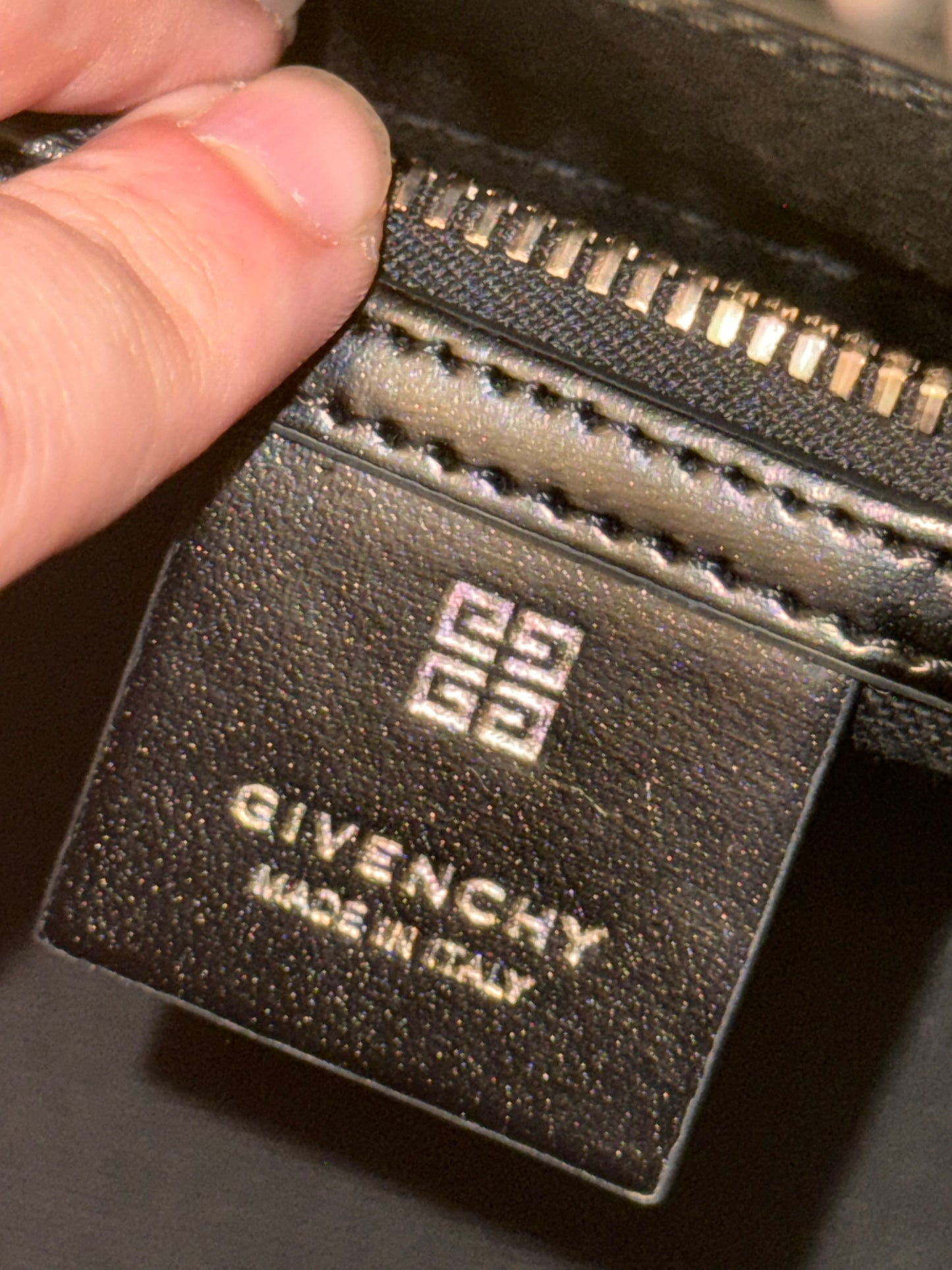 GIVENCHY BLACK SMALL ANTIGONA HANDBAG