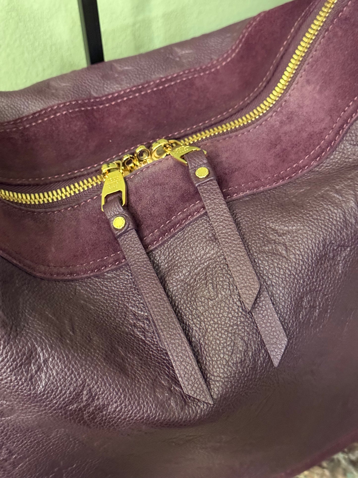 LOUIS VUITTON DARK PURPLE AUDACIEUSE HOBO BAG