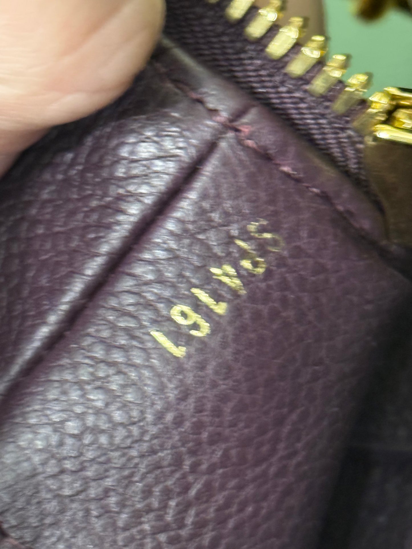 LOUIS VUITTON DARK PURPLE AUDACIEUSE HOBO BAG