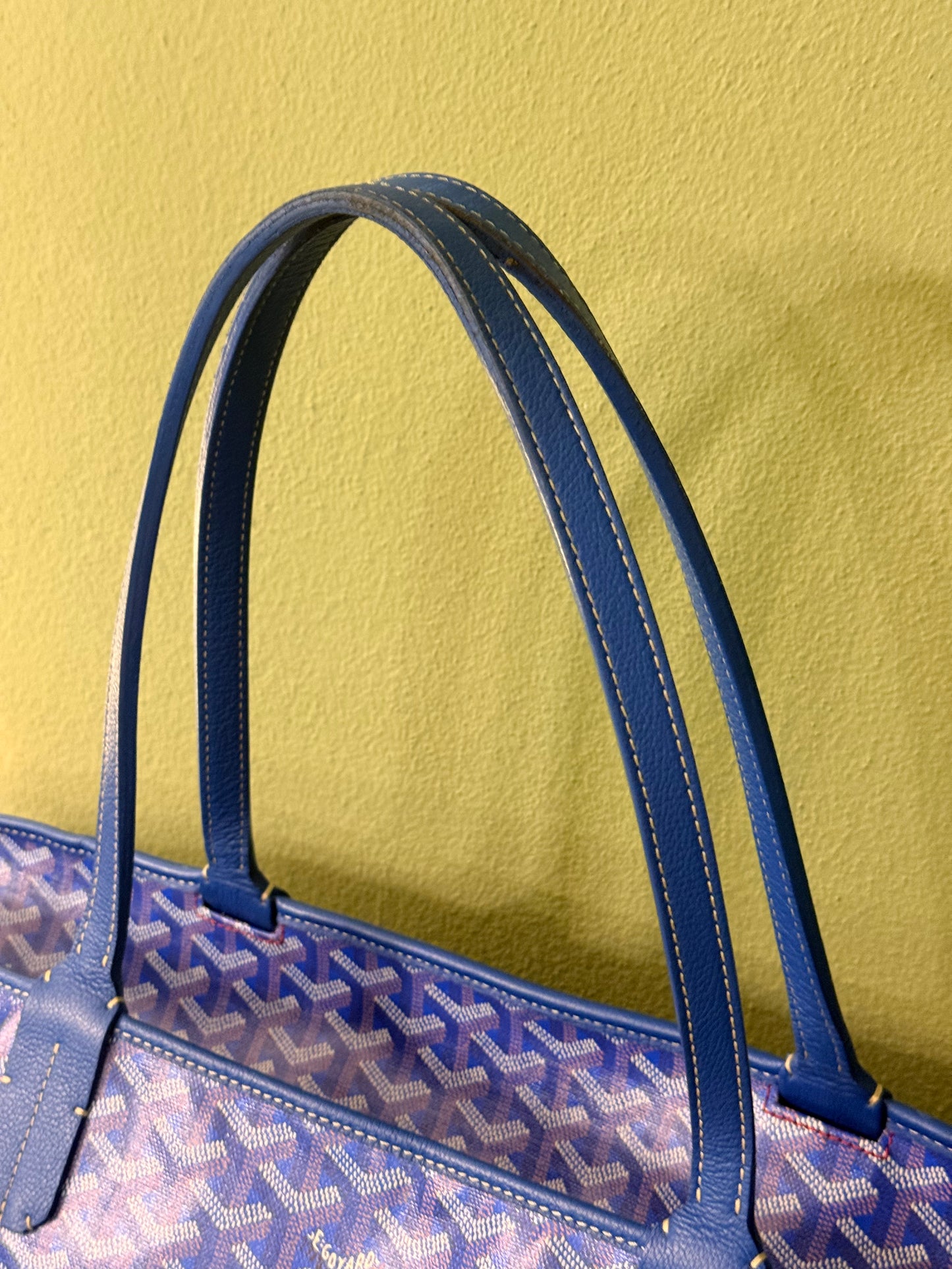 GOYARD BLUE ARTOIS GM TRAVEL BAG