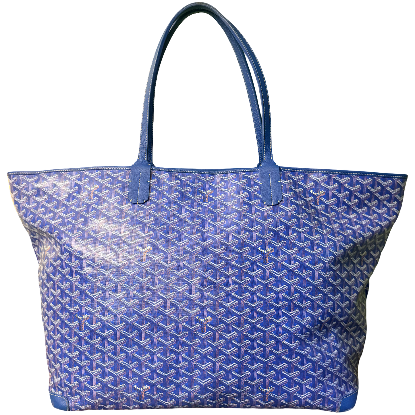 GOYARD BLUE ARTOIS GM TRAVEL BAG
