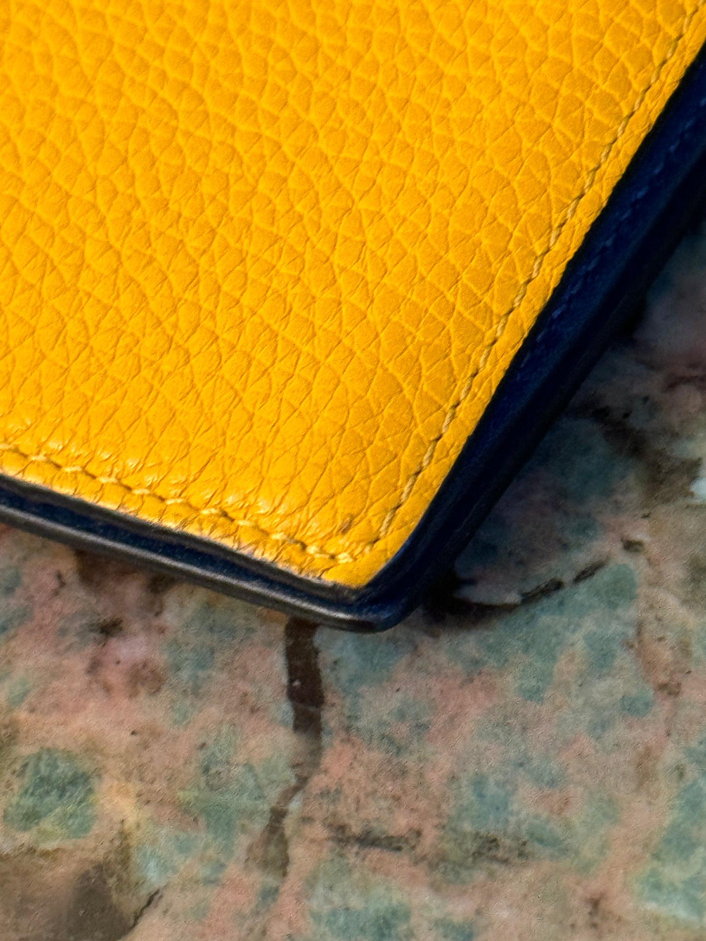 LOEWE TRI COLOR LARGE VERTICAL WALLET