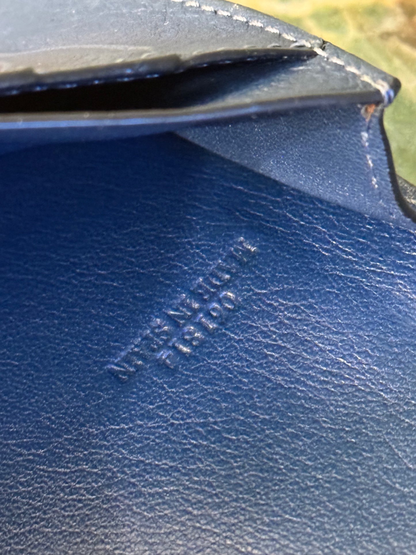 LOEWE TRI COLOR LARGE VERTICAL WALLET