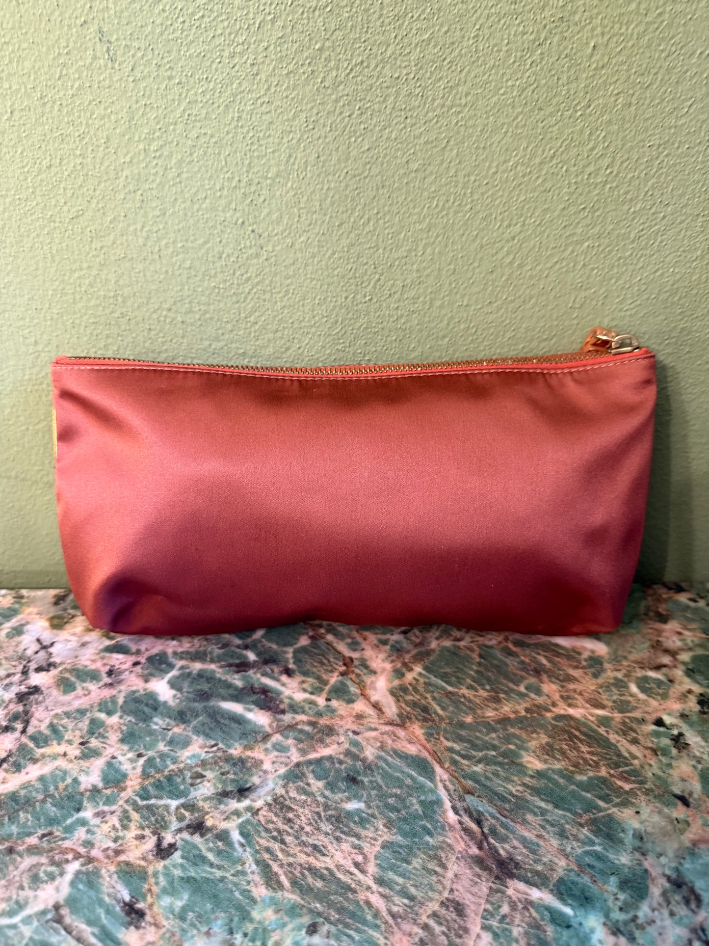 FENDI PINK SATIN POCHETTE