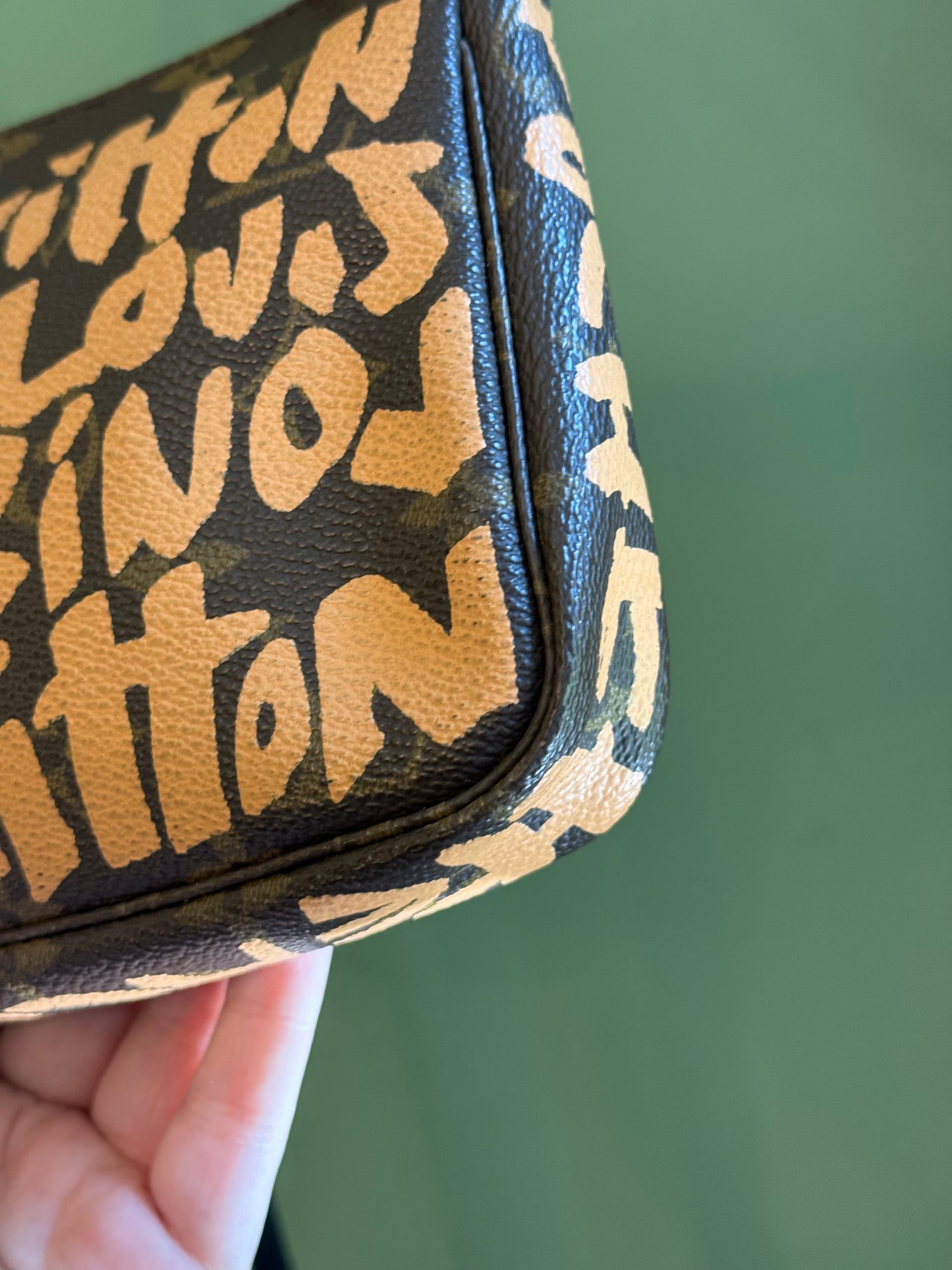STEPHEN SPROUSE X LOUIS VUITTON GRAFFITI POCHETTE ACCESSOIRES
