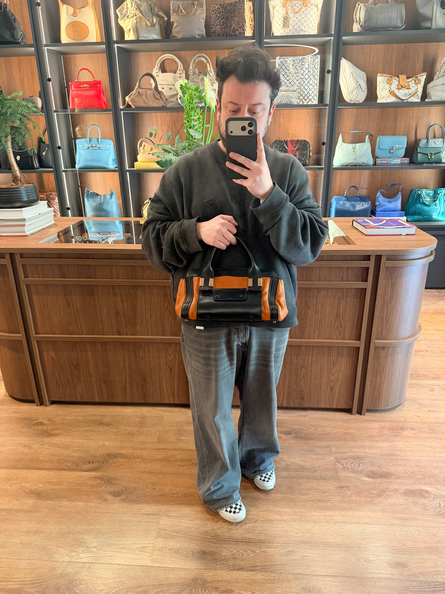 CHLOÉ SMALL BI COLOR ALICE HANDBAG
