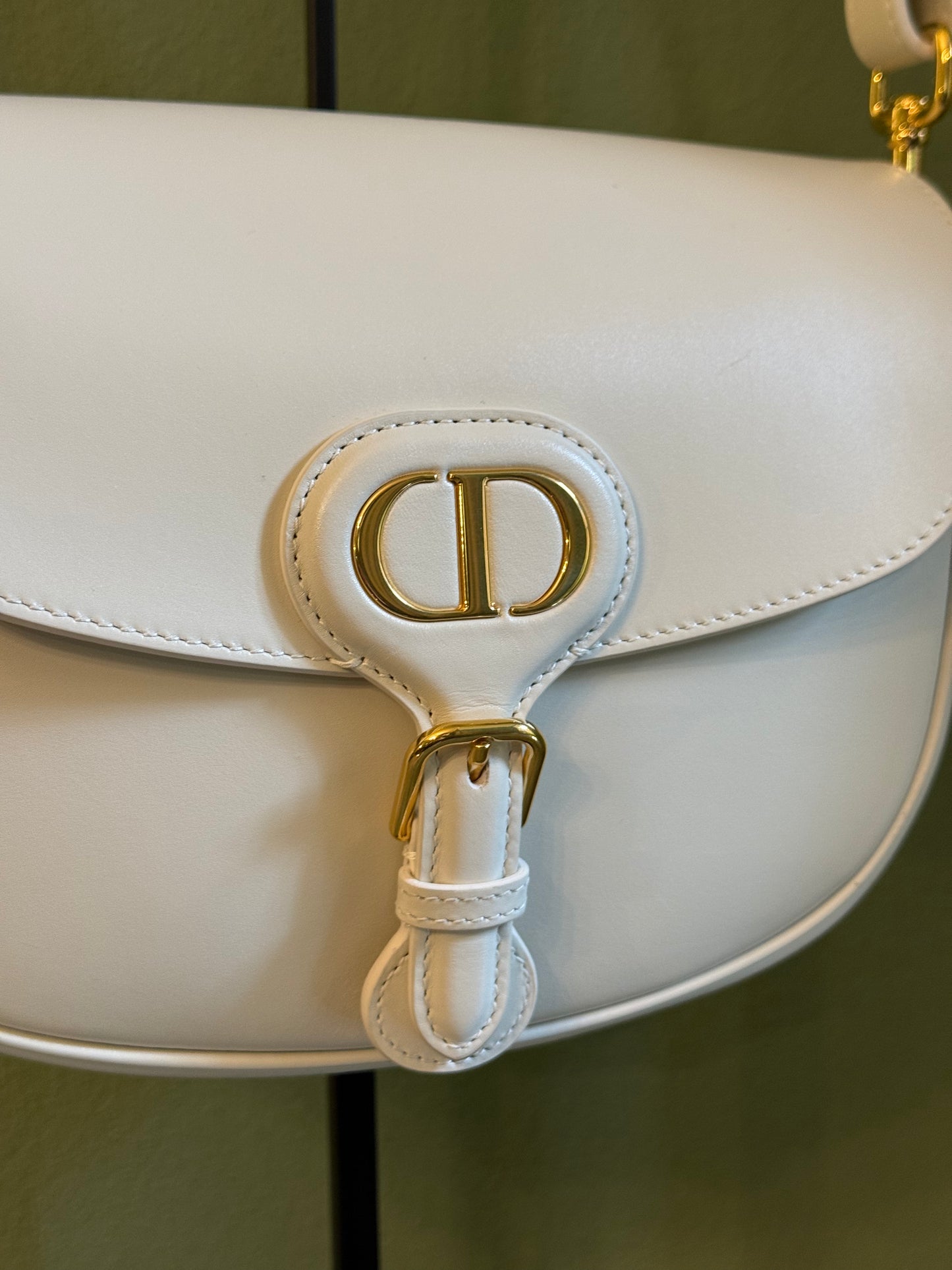 DIOR WHITE BOBBY CROSSBODY BAG