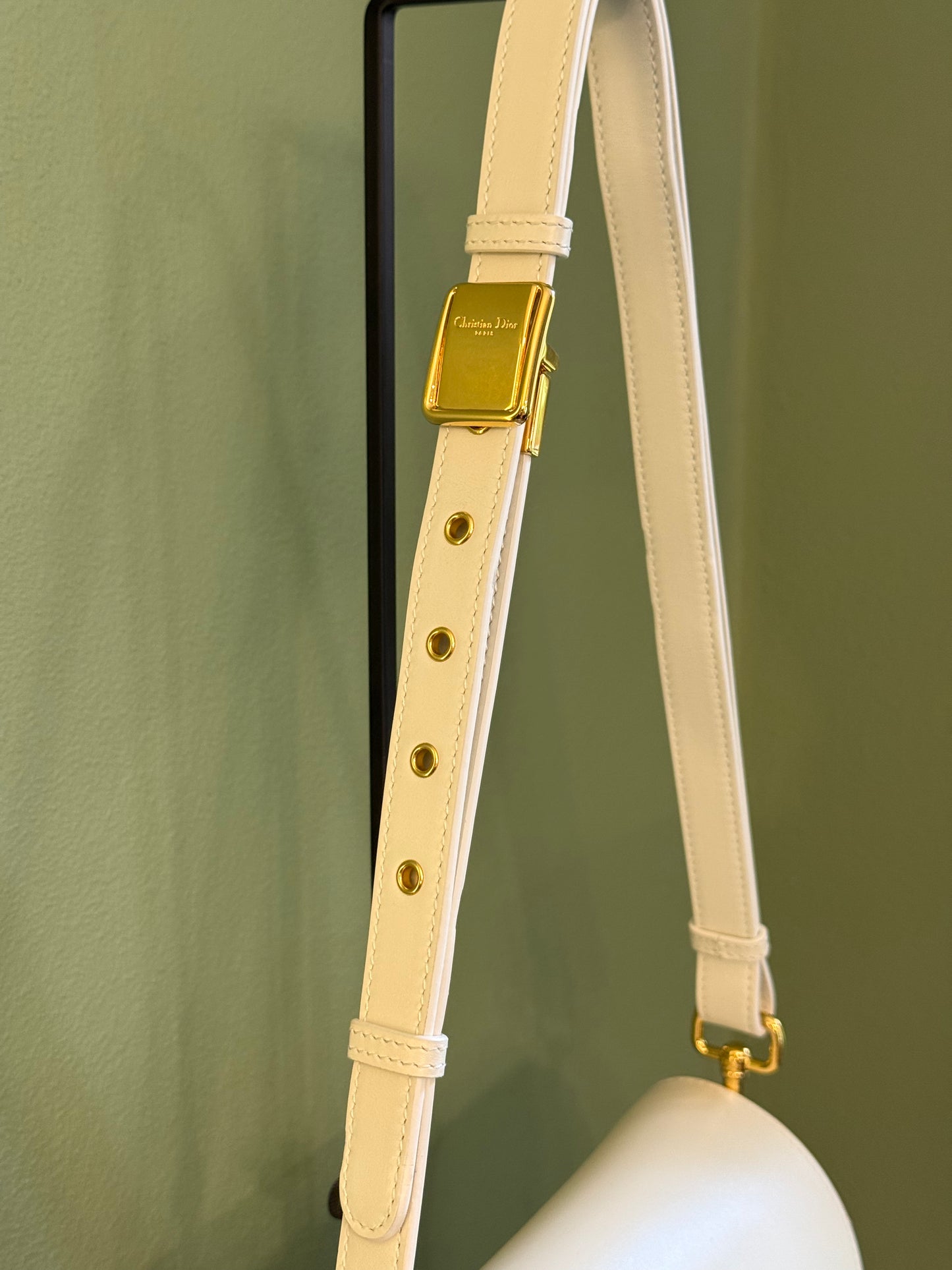 DIOR WHITE BOBBY CROSSBODY BAG