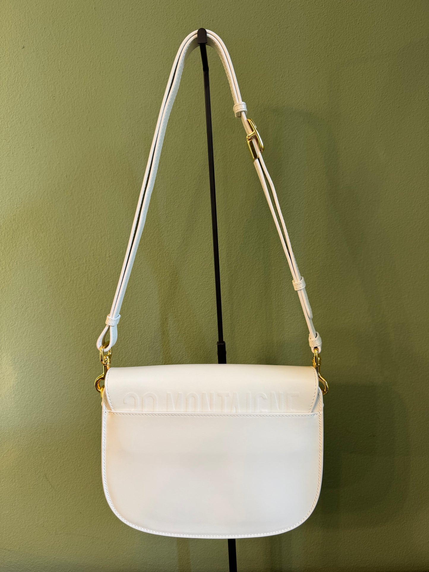 DIOR WHITE BOBBY CROSSBODY BAG