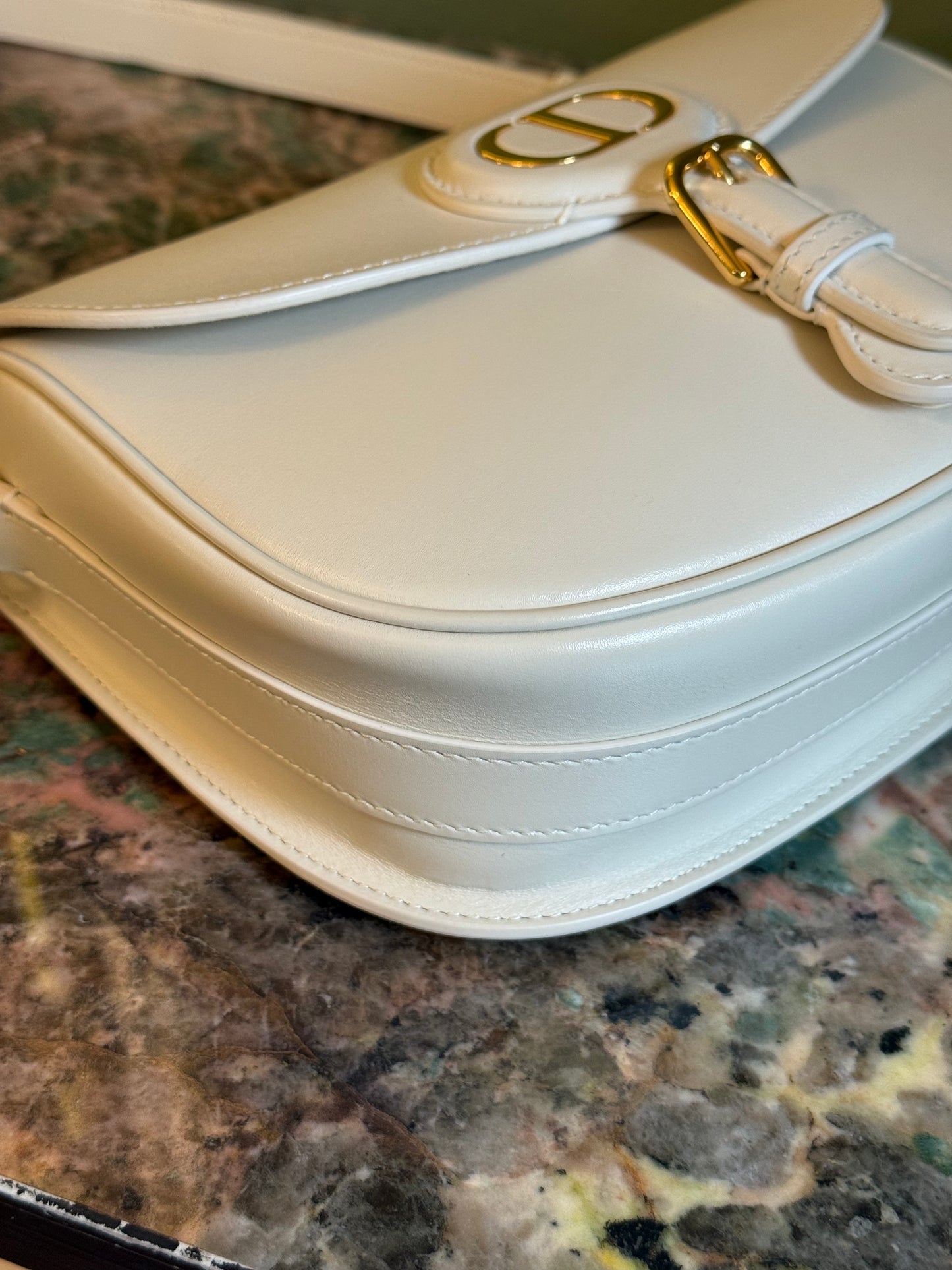 DIOR WHITE BOBBY CROSSBODY BAG