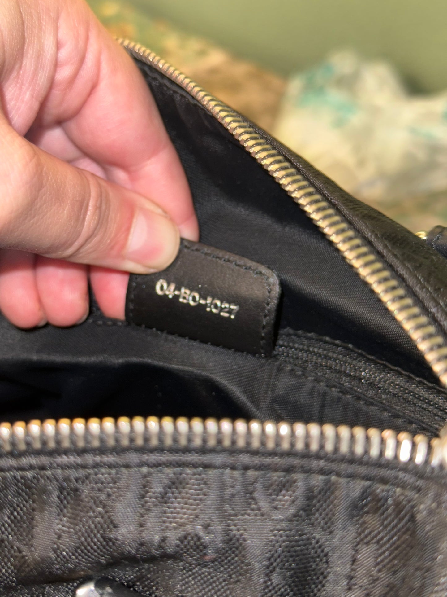DIOR BLACK MONOGRAM OBLIQUE BOSTON BAG