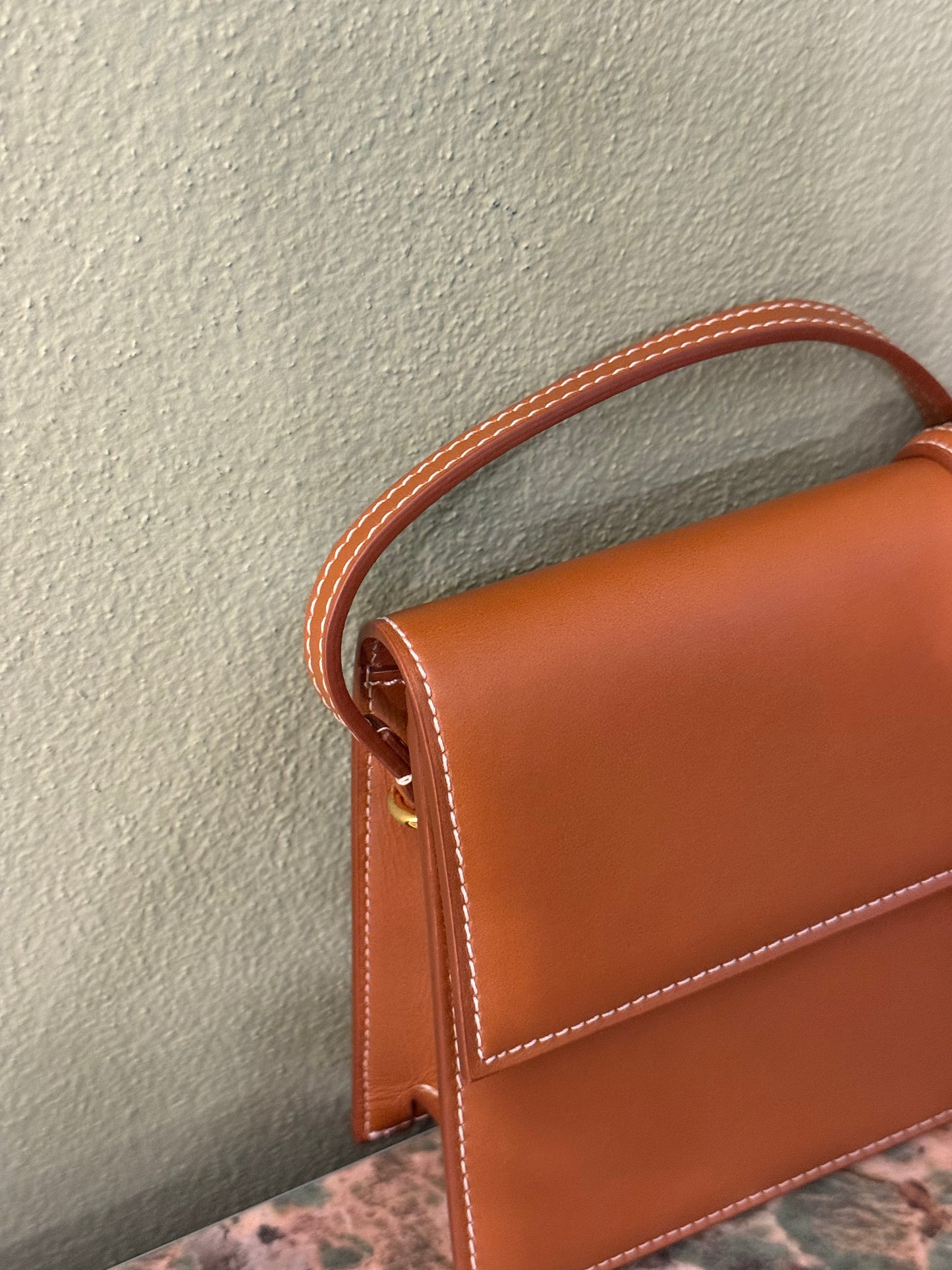 JAQUEMUS TAN LE BAMBINO LONG SHOULDER BAG