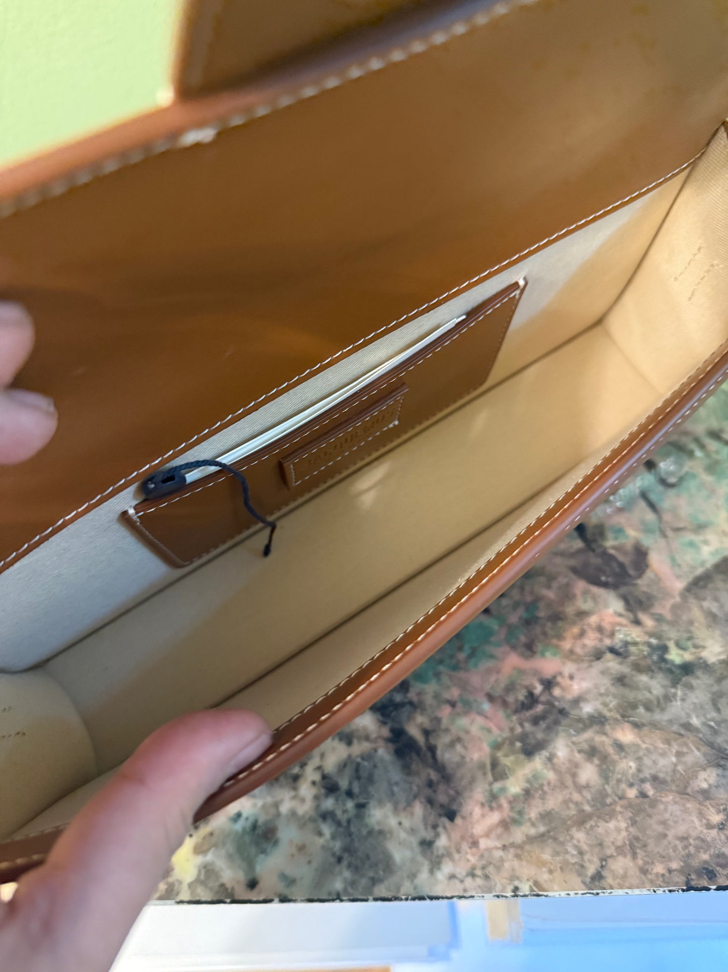 JAQUEMUS TAN LE BAMBINO LONG SHOULDER BAG