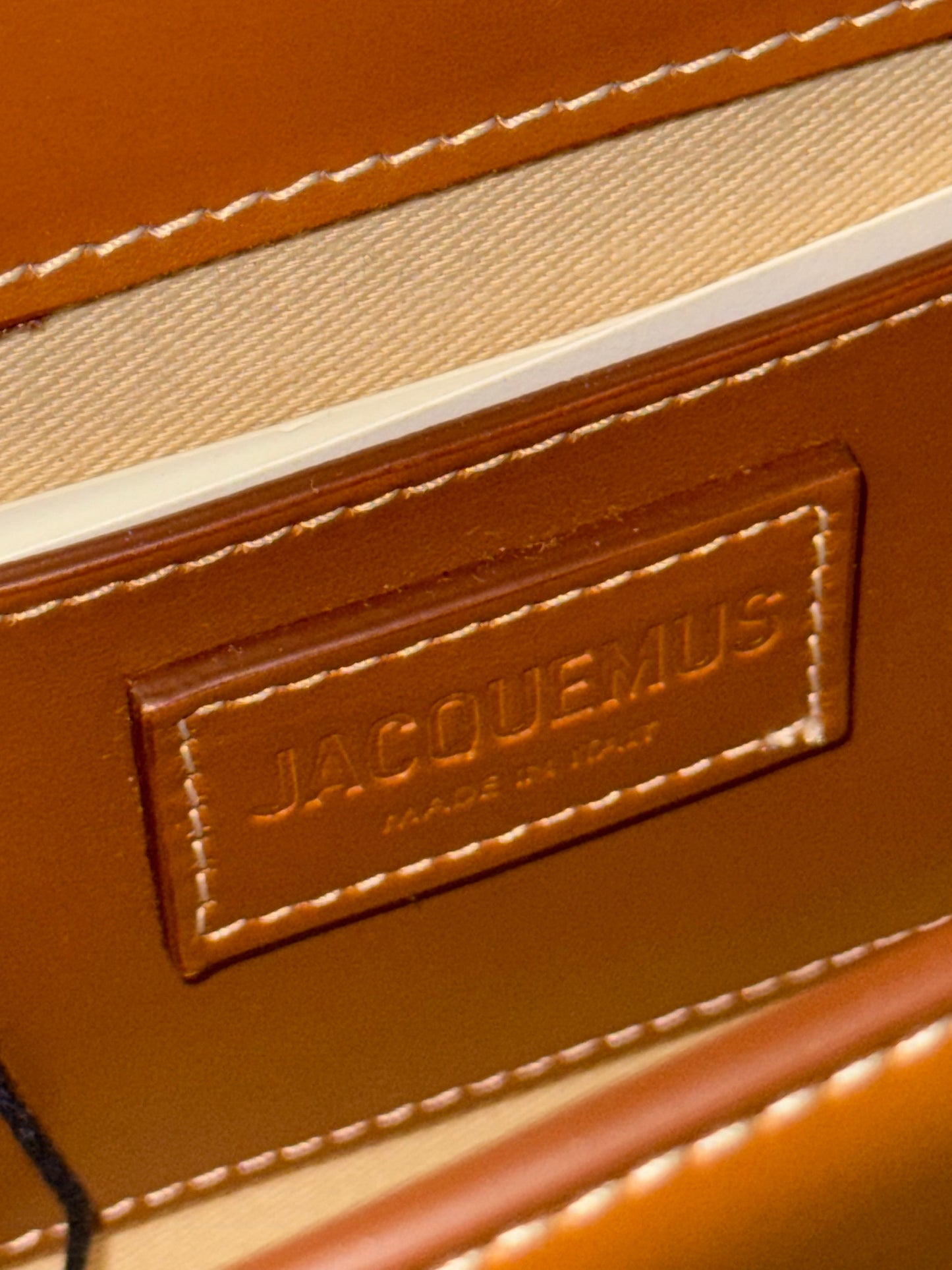 JAQUEMUS TAN LE BAMBINO LONG SHOULDER BAG