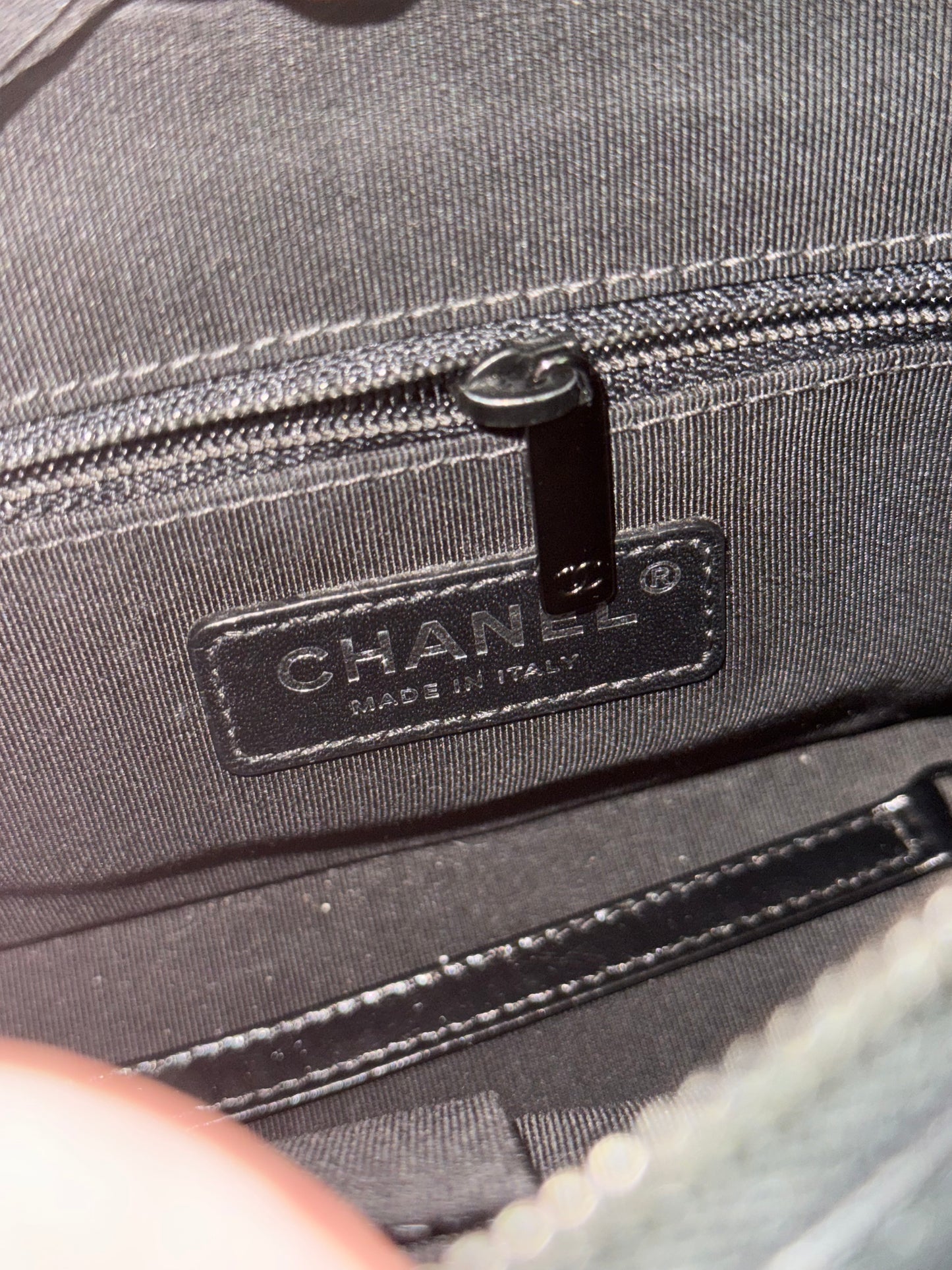 CHANEL SO BLACK CHEVRON MINI GABRIELLE CROSSBODY BAG