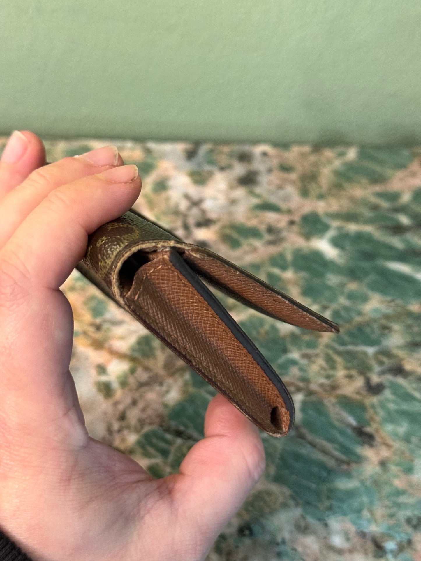 LOUIS VUITTON MONOGRAM FLAP CARD CASE