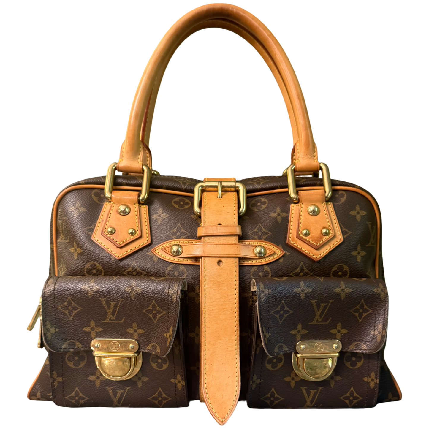 LOUIS VUITTON MONOGRAM MANHATTAN GM HANDBAG