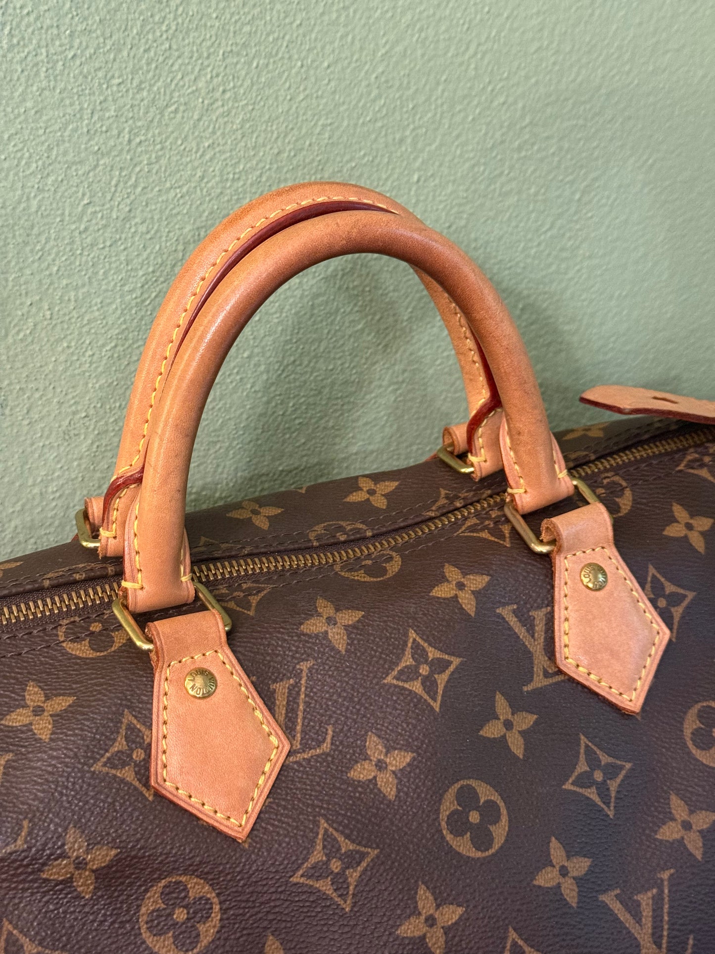 LOUIS VUITTON MONOGRAM SPEEDY 35 BOSTON BAG