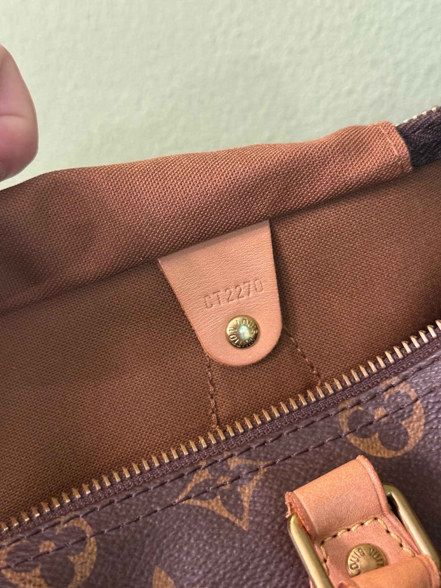 LOUIS VUITTON MONOGRAM SPEEDY 35 BOSTON BAG