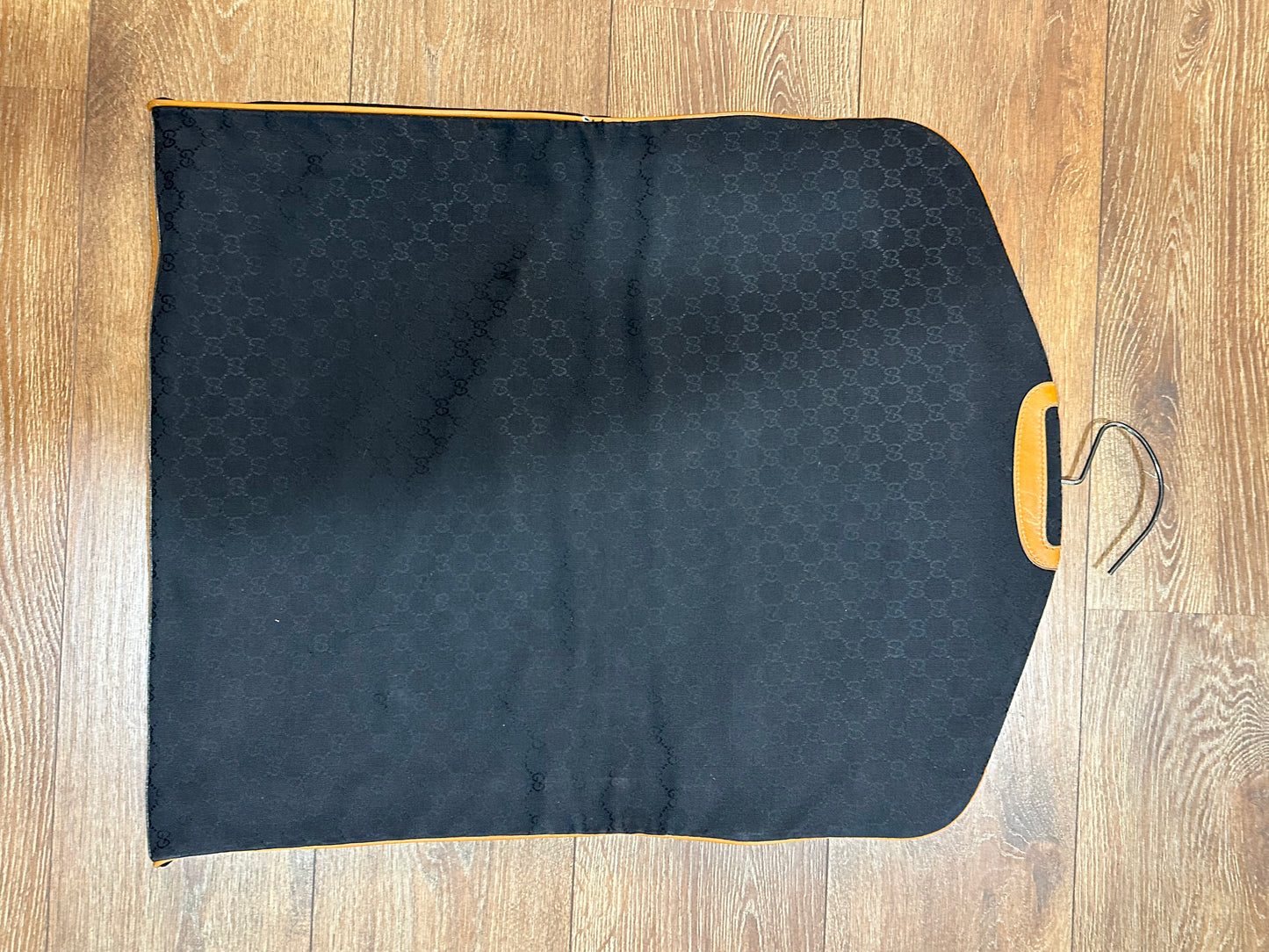 GUCCI BLACK MONOGRAM CLOTHES HANGER