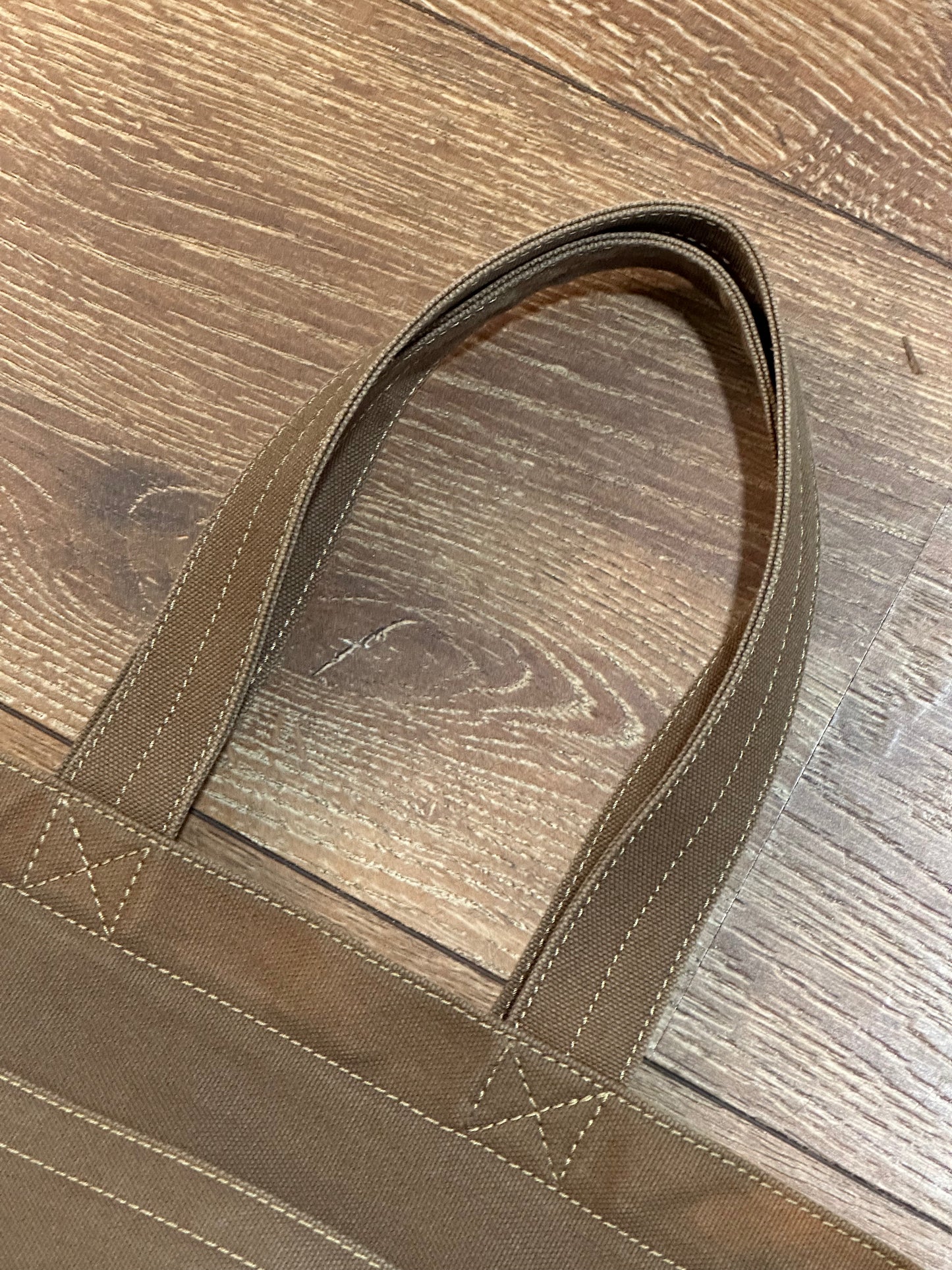 LOUIS VUITTON BROWN CANVAS LOVE SHOPPING TOTE