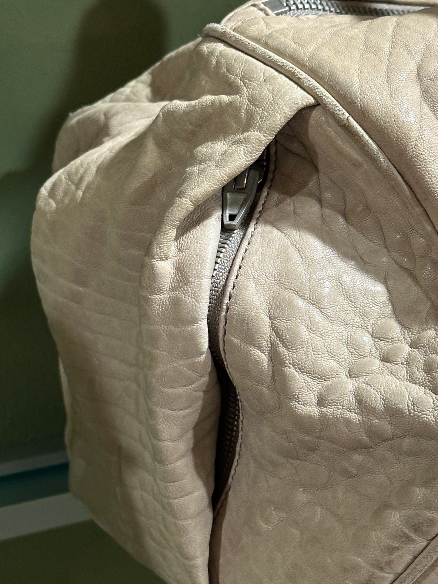 ALEXANDER WANG LIGHT BEIGE ROCCO HANDBAG
