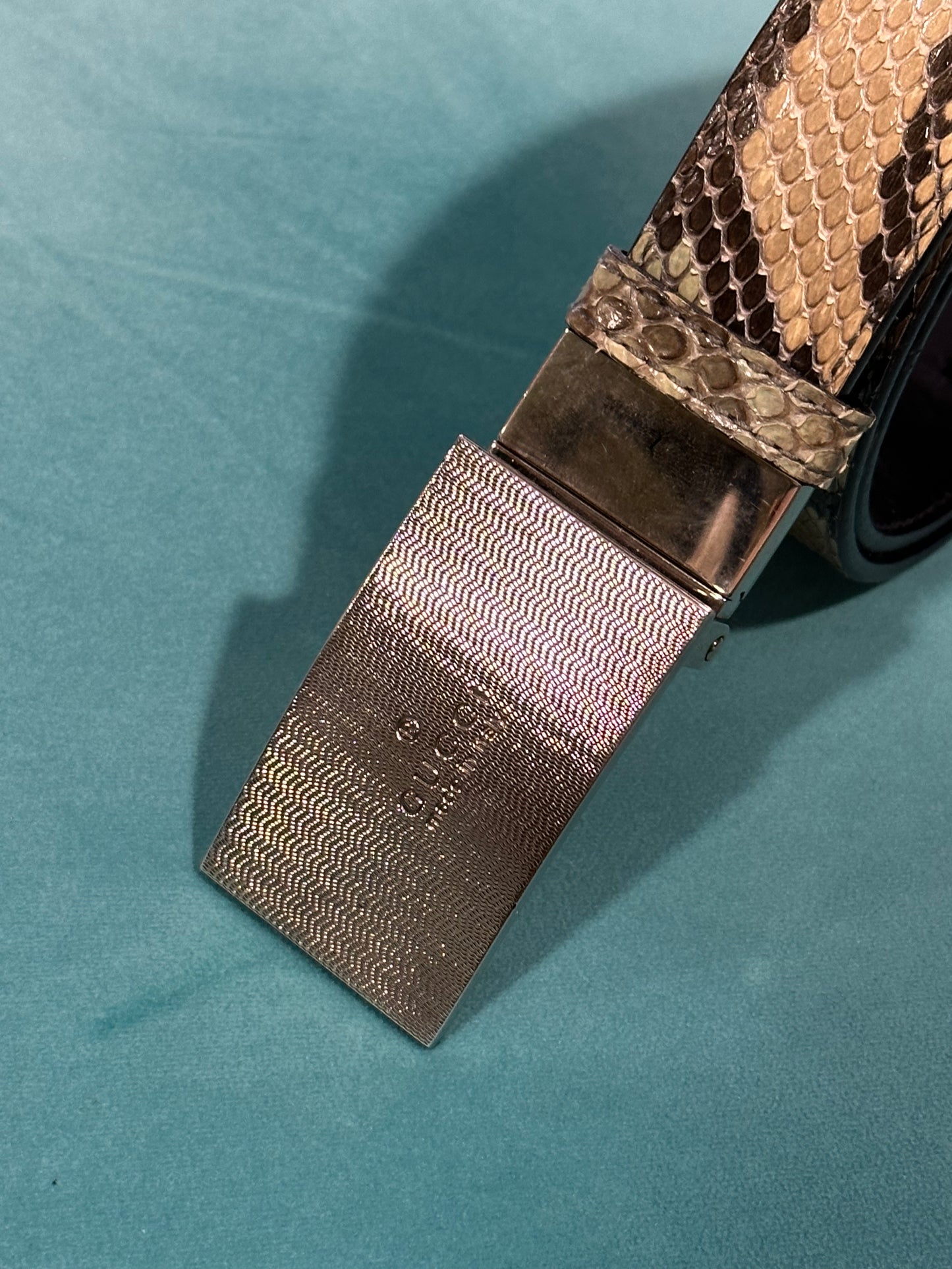 GUCCI PYTHON BELT