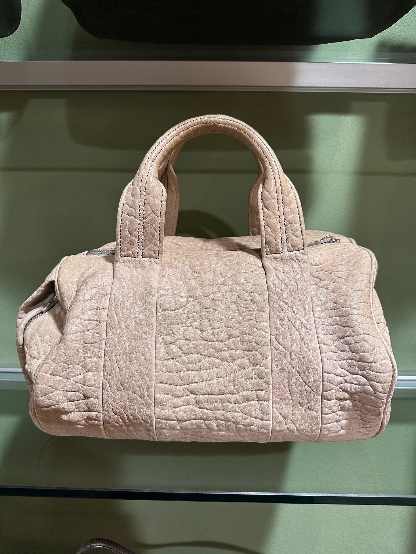 ALEXANDER WANG LIGHT BEIGE ROCCO HANDBAG