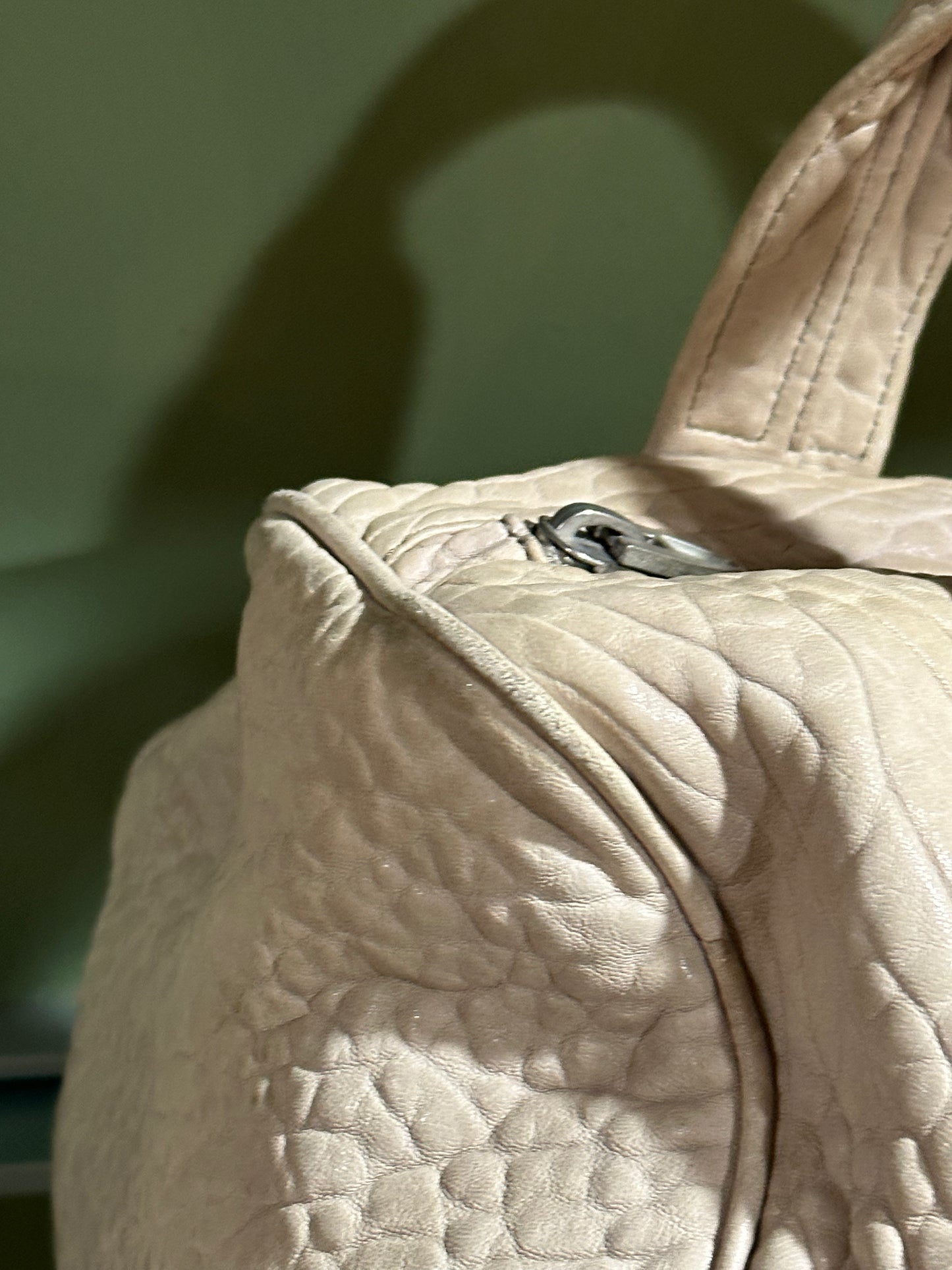 ALEXANDER WANG LIGHT BEIGE ROCCO HANDBAG
