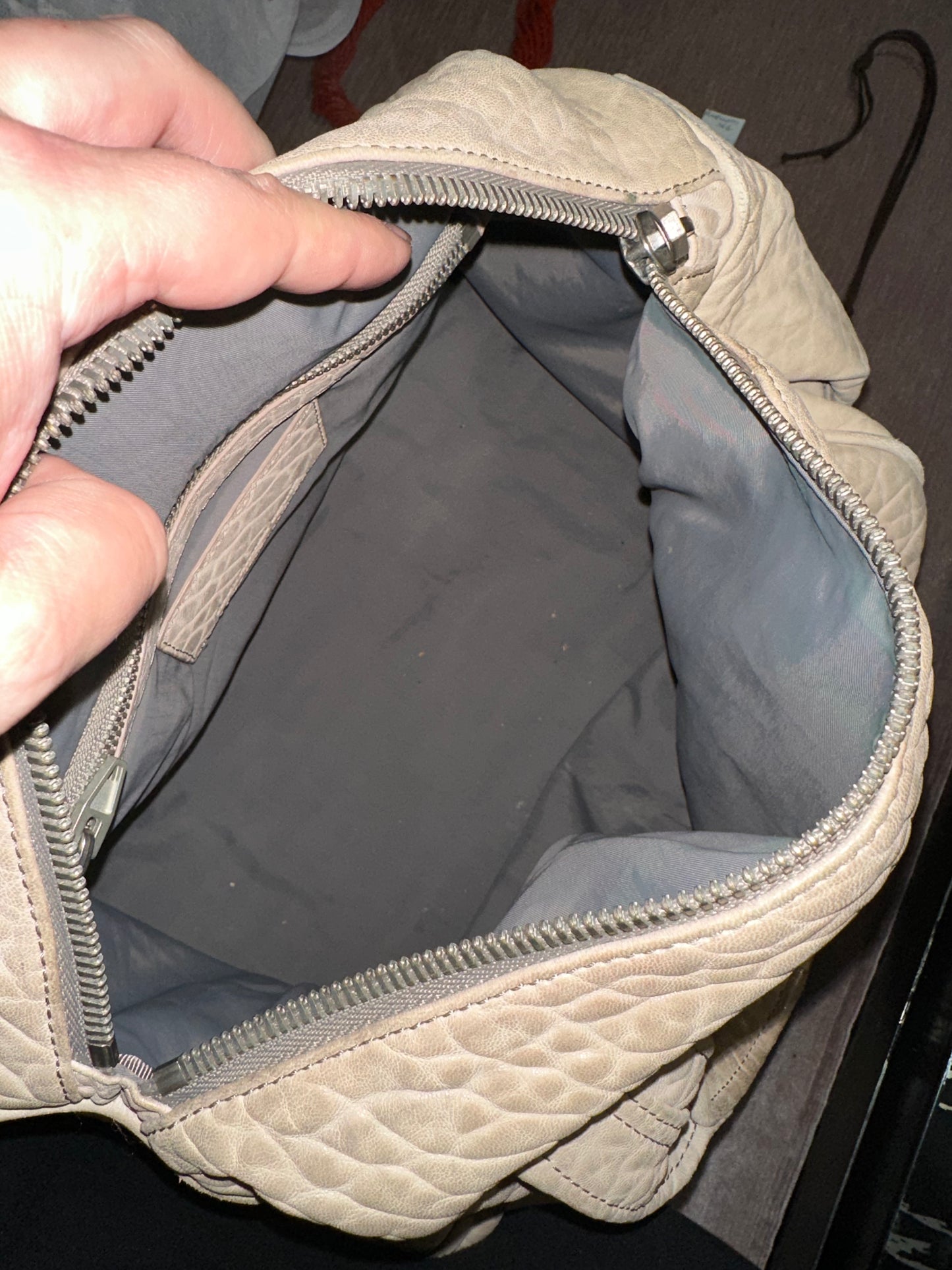 ALEXANDER WANG LIGHT BEIGE ROCCO HANDBAG