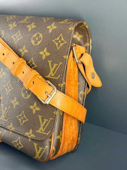 LOUIS VUITTON MONOGRAM CARTOUCHIERE GM CROSSBODY BAG