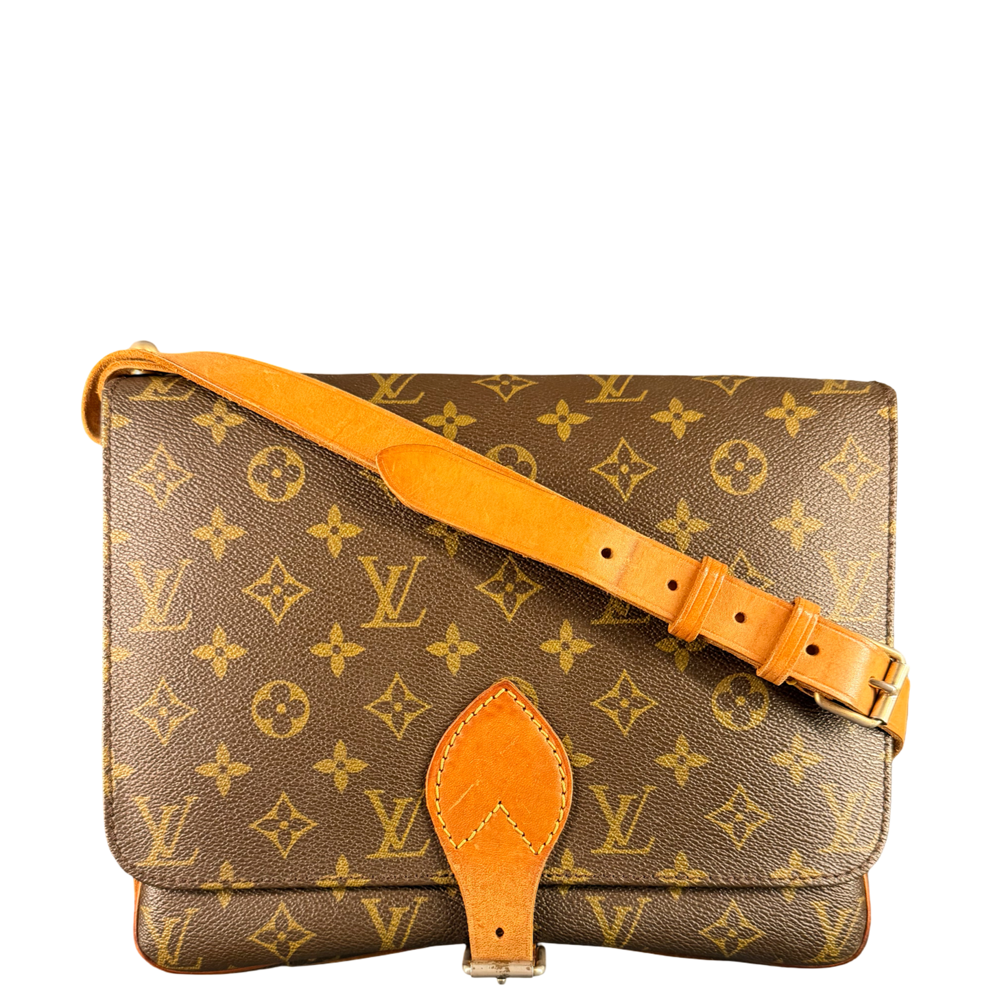 LOUIS VUITTON MONOGRAM CARTOUCHIERE GM CROSSBODY BAG