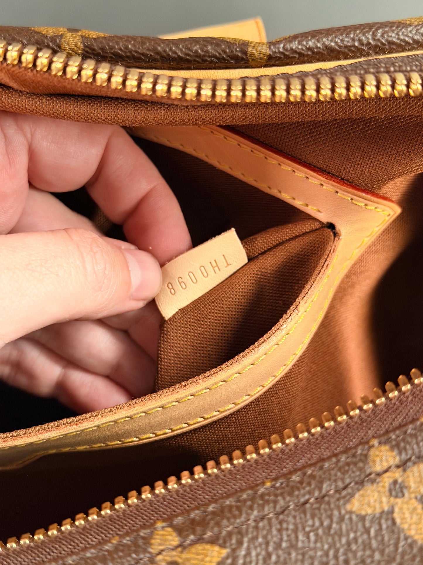 LOUIS VUITTON MONOGRAM CARTYALL HANDBAG