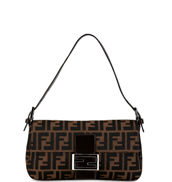 FENDI ZUCCA BAGUETTE SHOULDER BAG