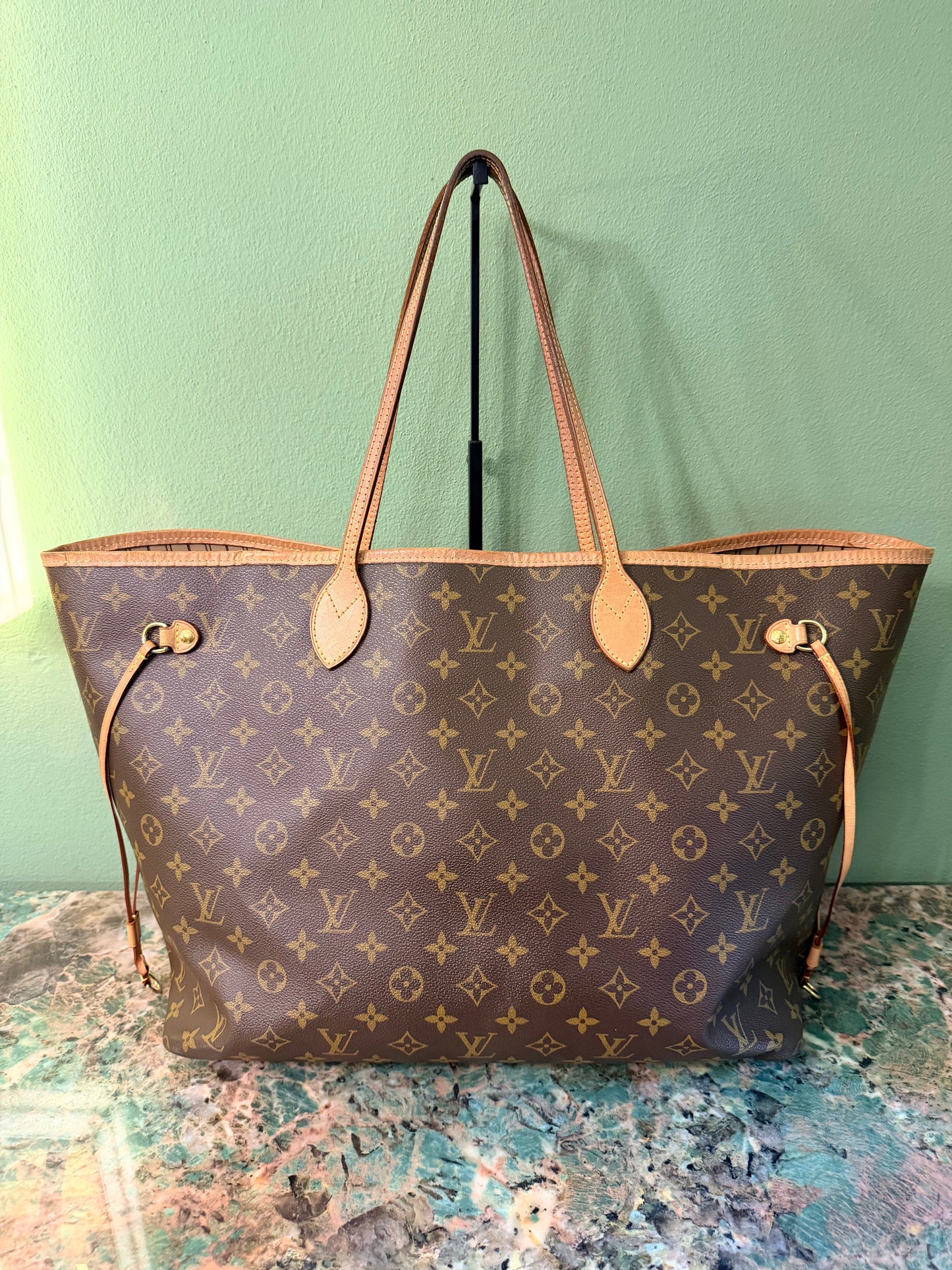 LOUIS VUITTON MONOGRAM NEVERFULL GM SHOPPING TOTE
