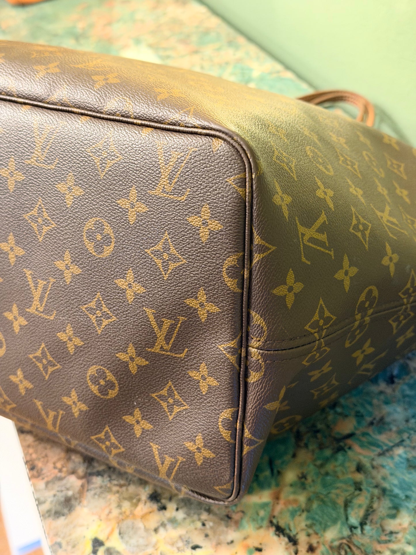 LOUIS VUITTON MONOGRAM NEVERFULL GM SHOPPING TOTE