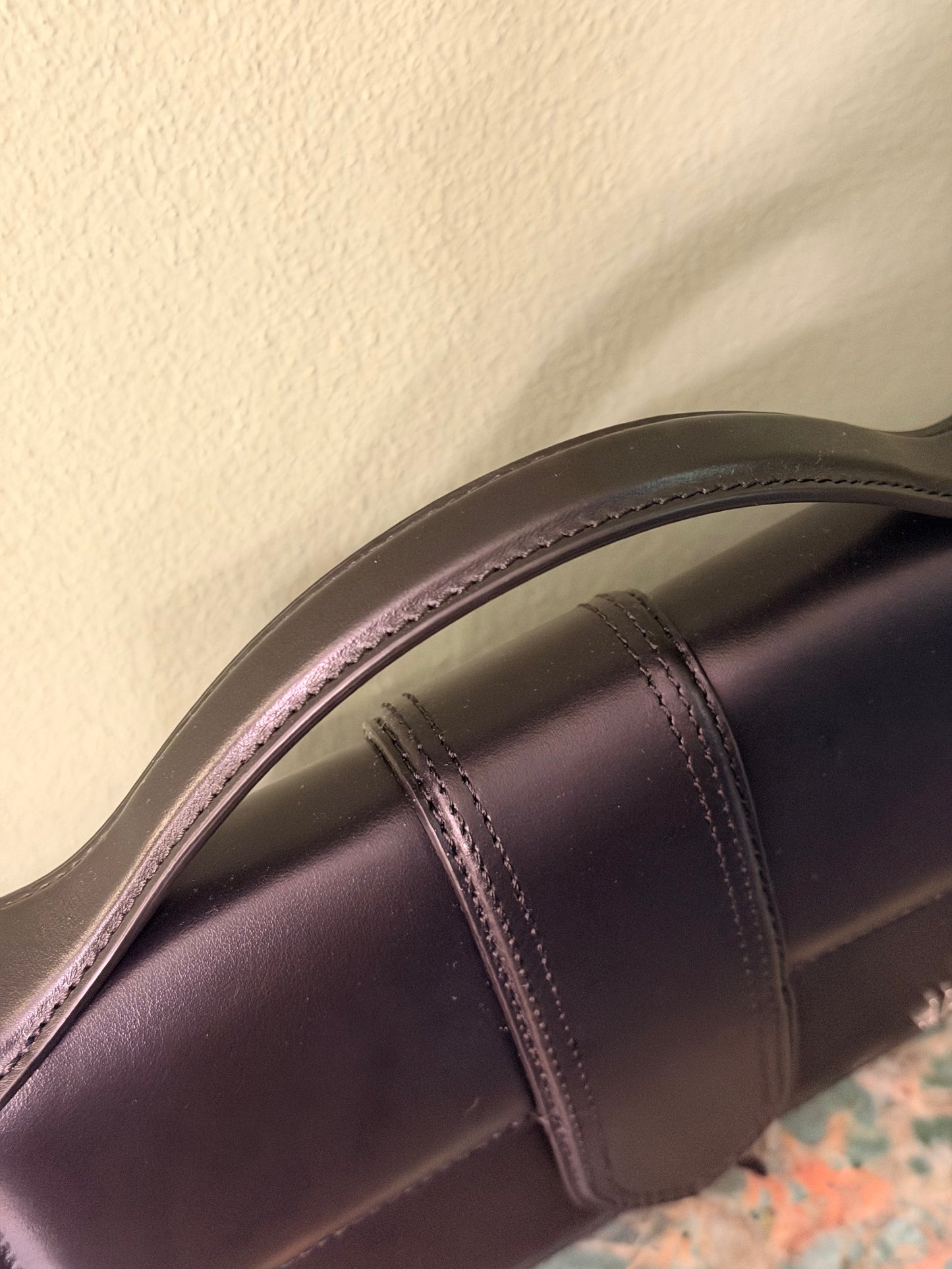 JAQUEMUS BLACK LE GRAND BAMBINO CROSSBODY BAG