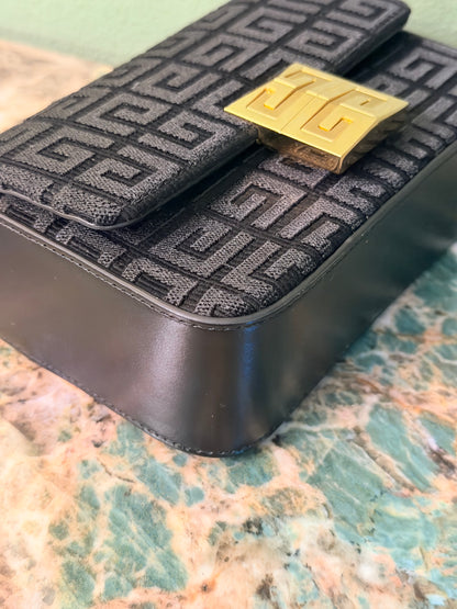 GIVENCHY BLACK MINI 4G CROSSBODY BAG