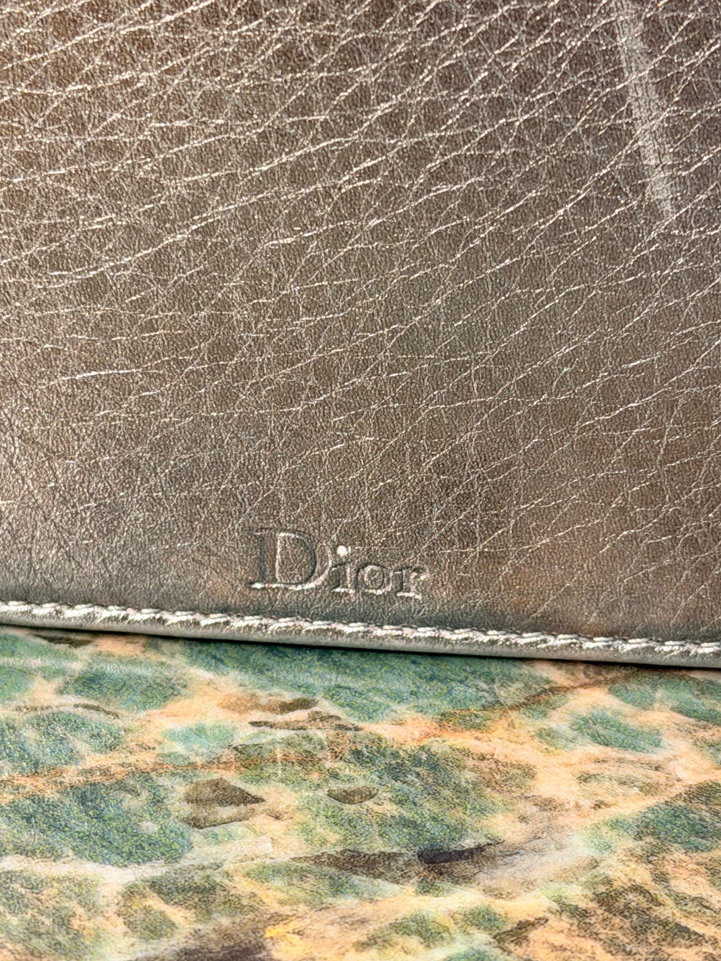 DIOR SILVER MEDIUM DIORAMA SHOULDER BAG