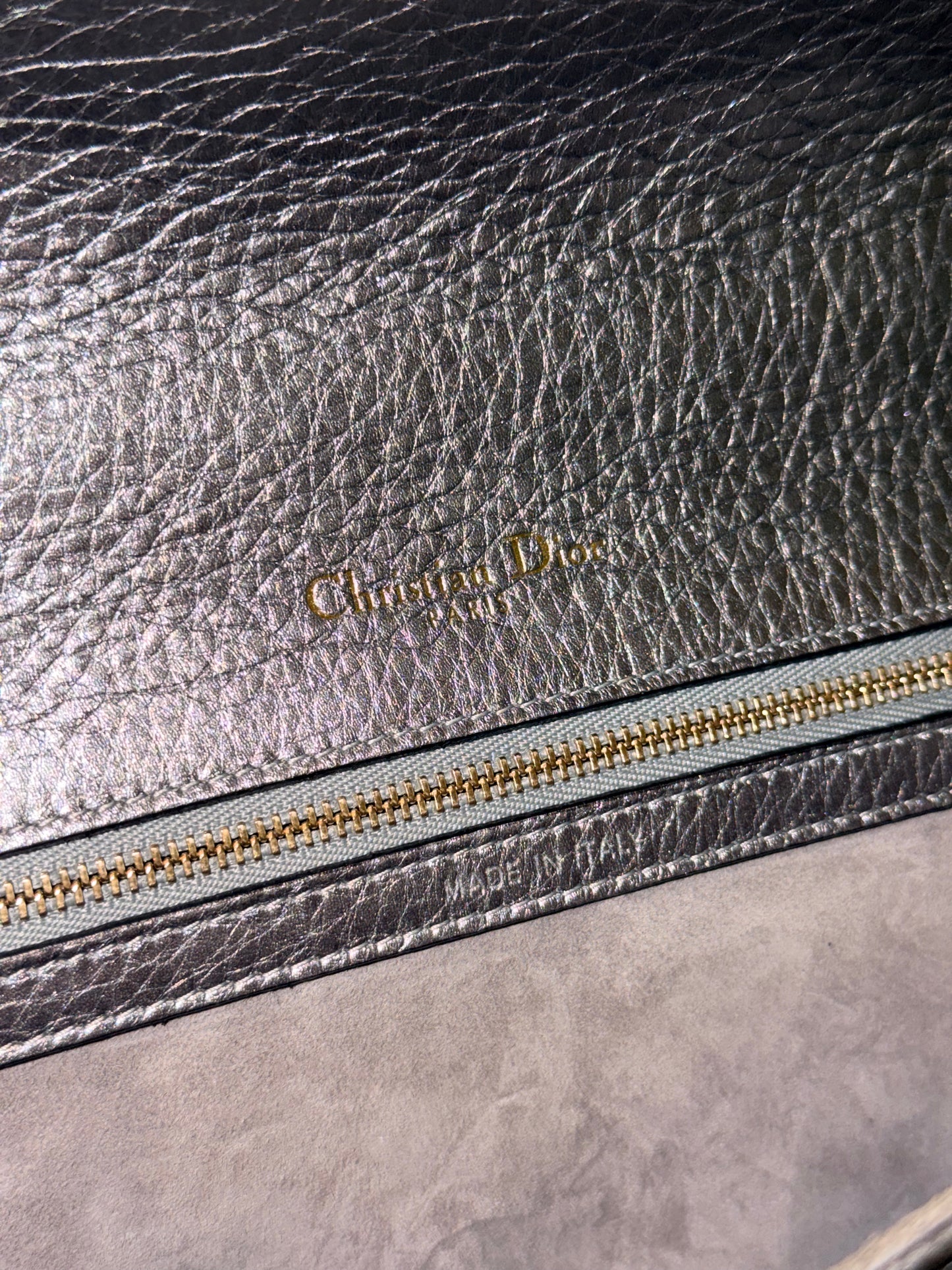 DIOR SILVER MEDIUM DIORAMA SHOULDER BAG