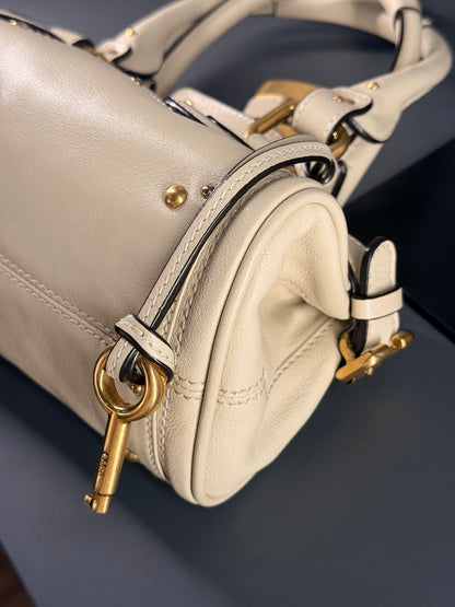 CHLOE CLOUDY CREAM SMALL PADDINGTON HANDBAG