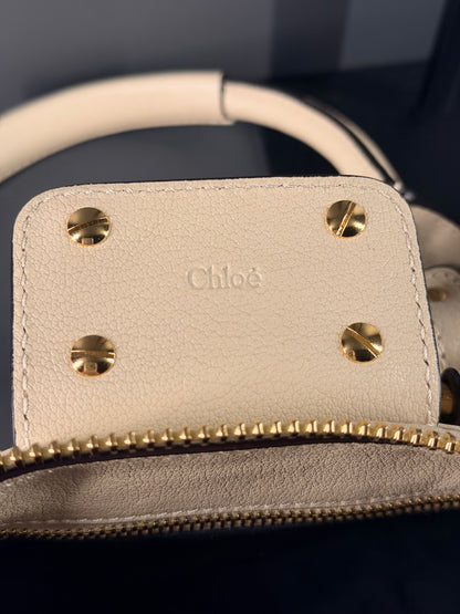 CHLOE CLOUDY CREAM SMALL PADDINGTON HANDBAG