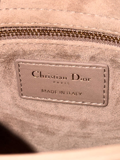 DIOR TAUPE SMALL MY ABC LADY DIOR HANDBAG