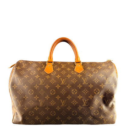 LOUIS VUITTON MONOGRAM SPEEDY 40 BOSTON BAG