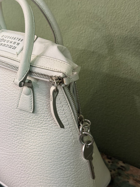 MAISON MARGIELA WHITE 5AC MINI HANDBAG